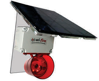 Sirene solar Wi-Fire